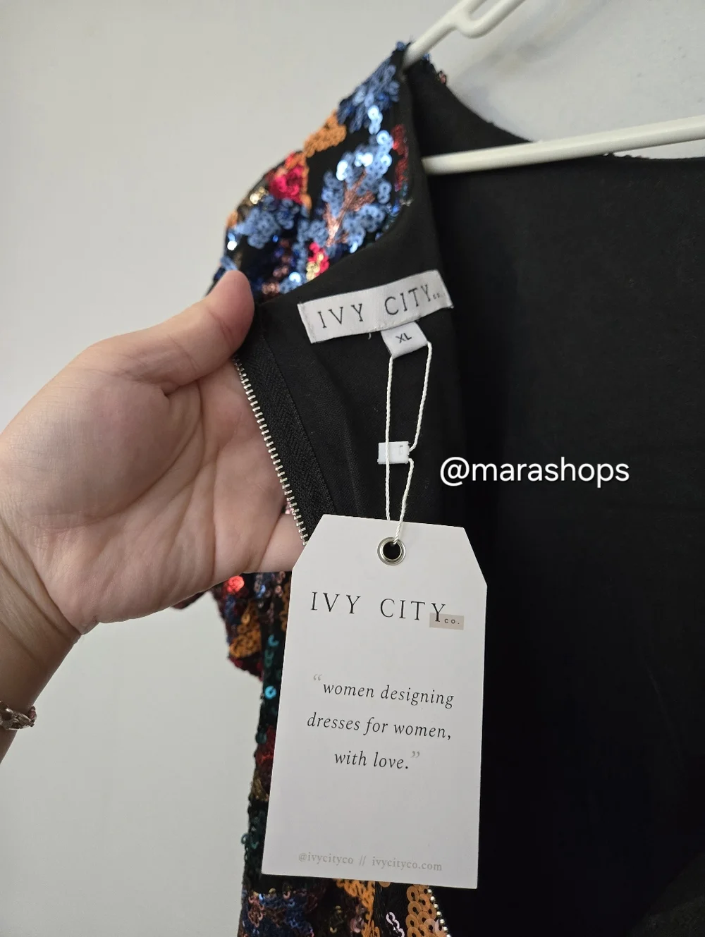 Ivy City Co Showstopper Sequin Dress - Picture 7 of 8